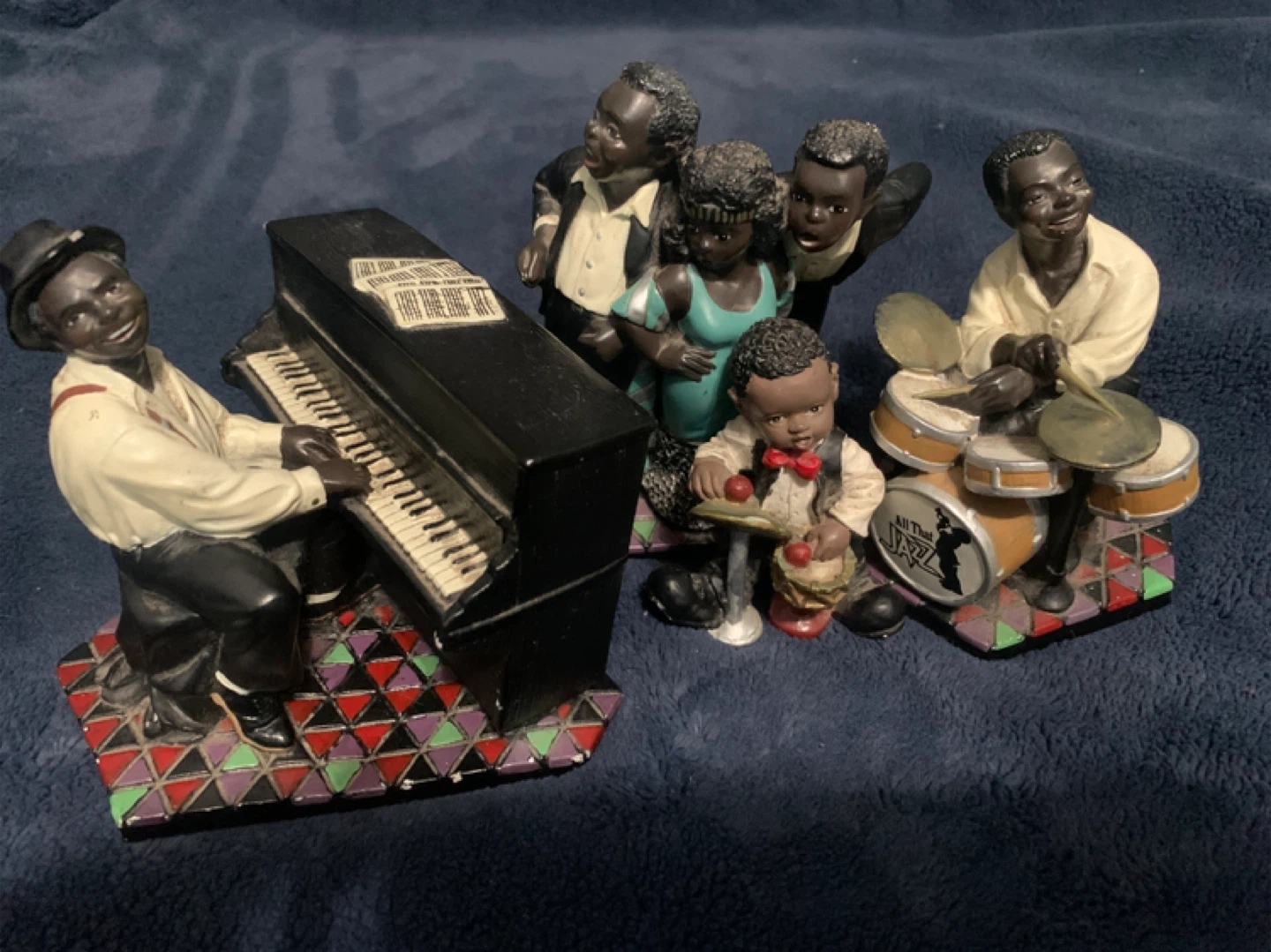Enesco 1994 All That Jazz Parastone Piano Drum Singers Kid