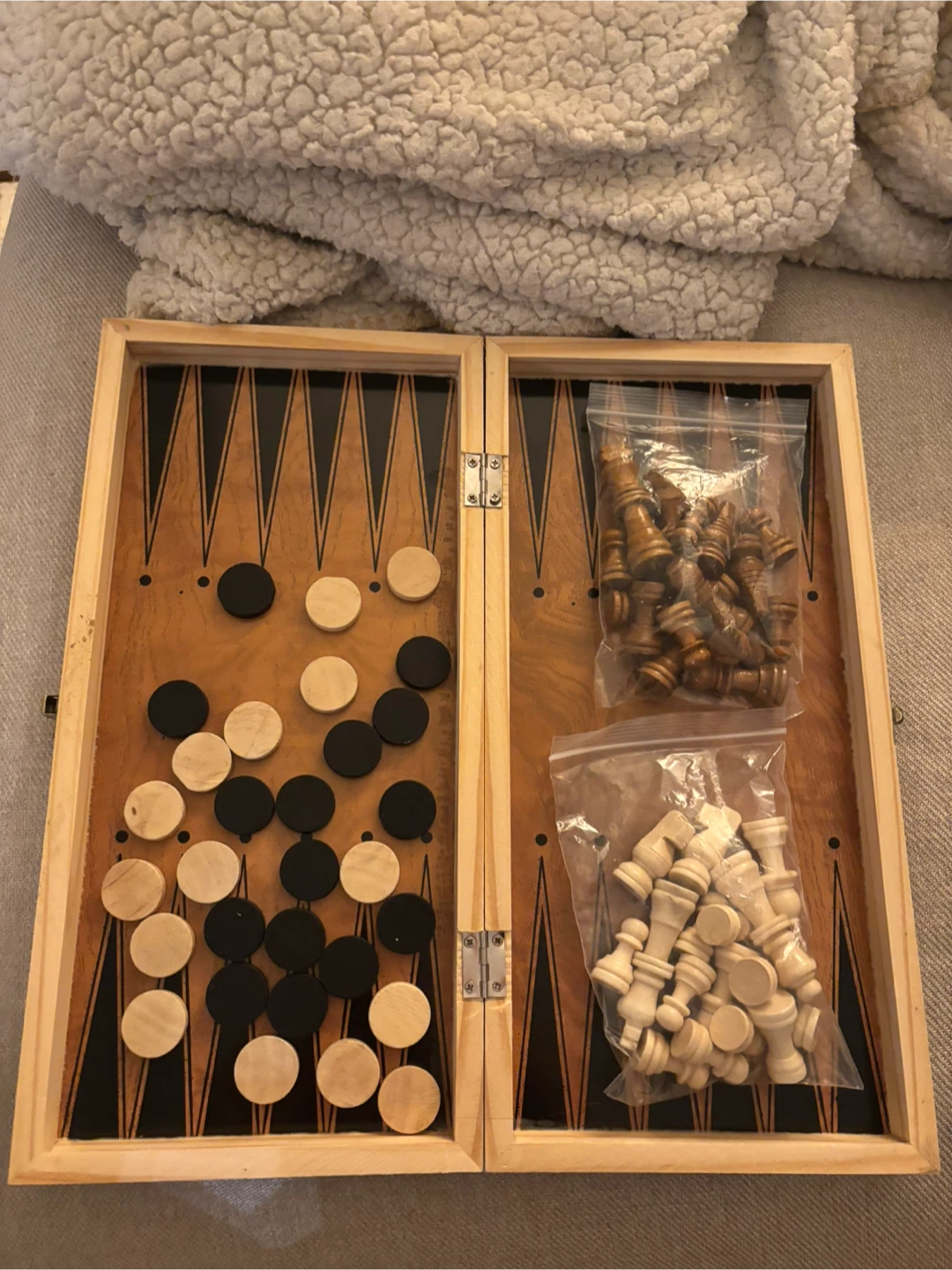 Chess and Checkers Set - photo 2