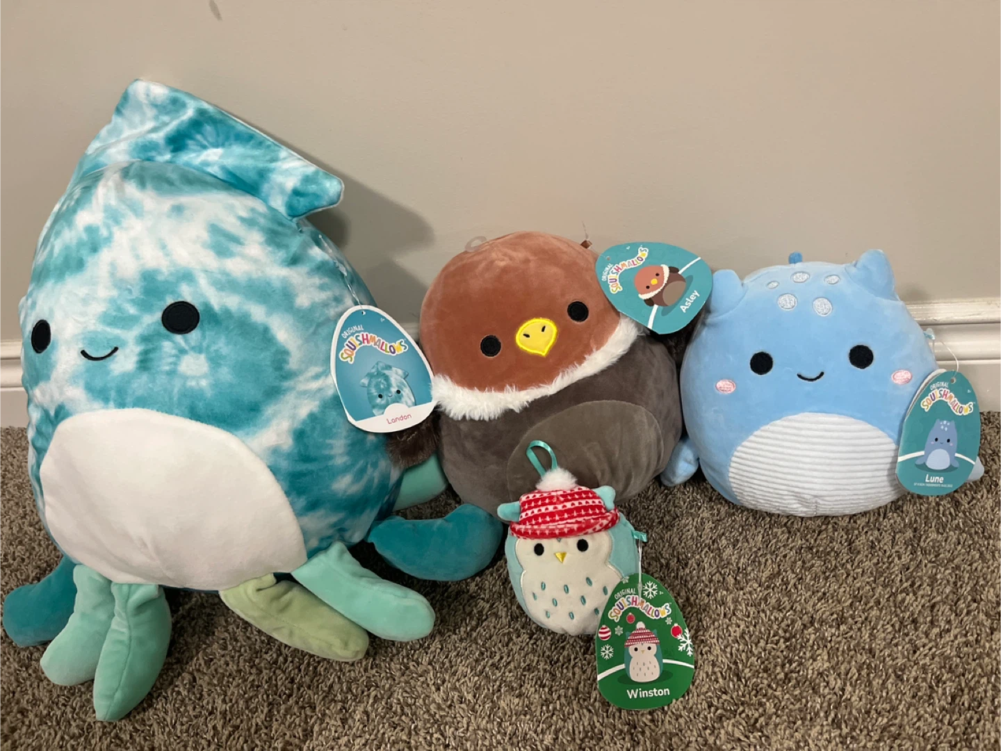 Assorted Plush Toys - Squishmallows, Ty Beanie Boos