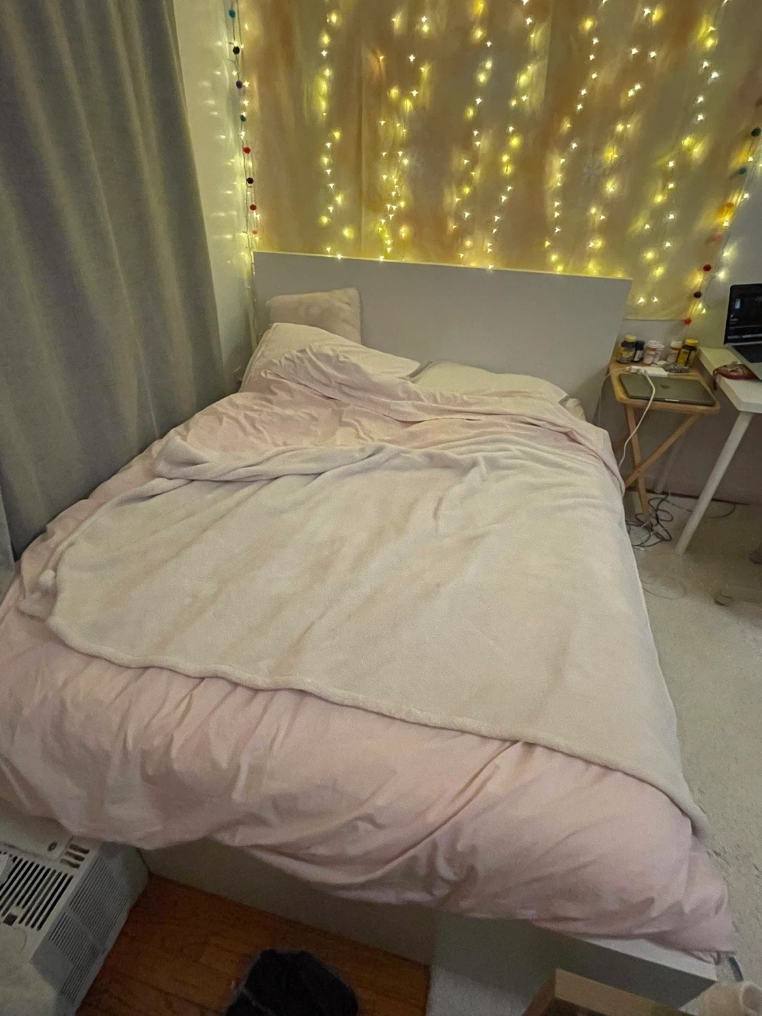 IKEA Malm White Queen Bed Frame
