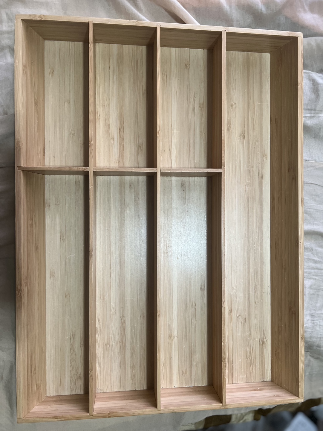 Bamboo Cutlery Drawer Organizer - photo 2