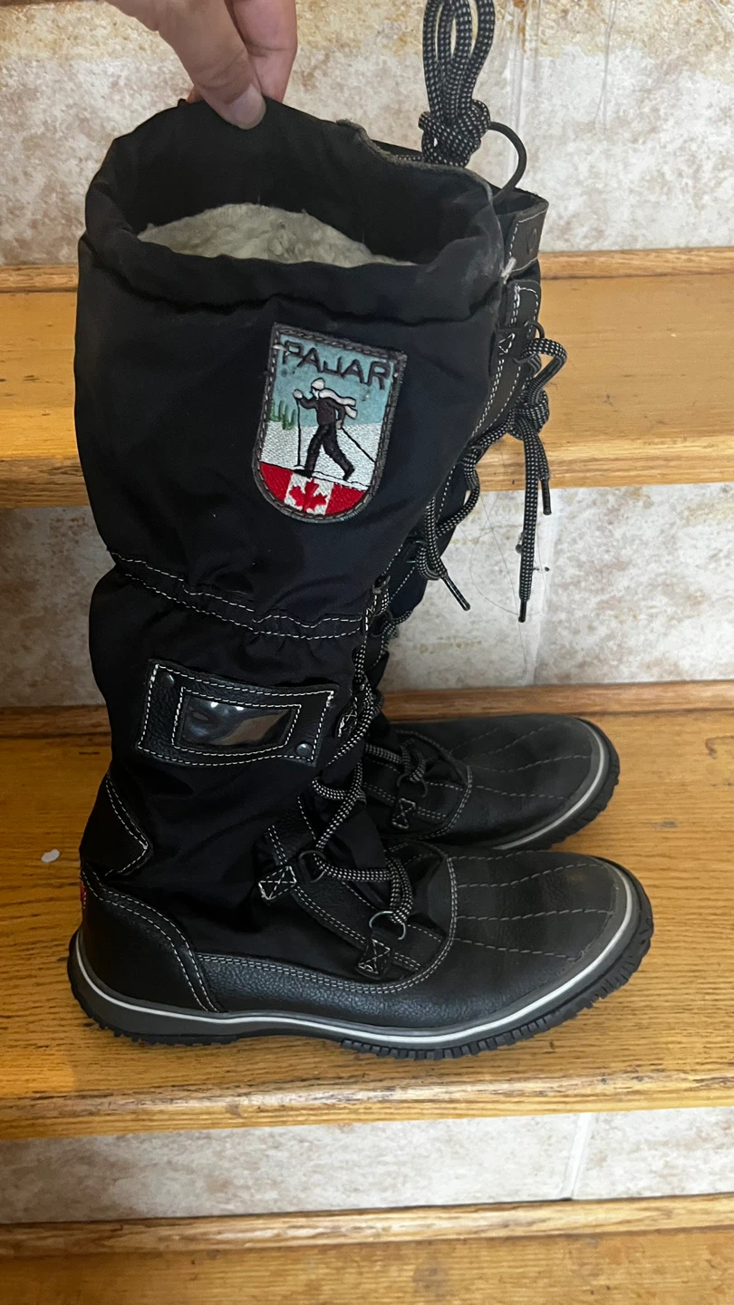 Pajar Black Winter Boots - Size 7 - photo 2