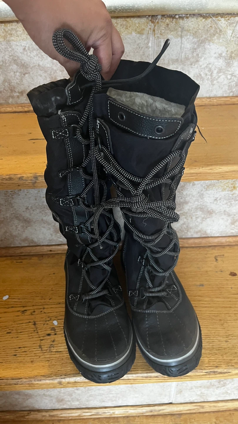 Pajar Black Winter Boots - Size 7