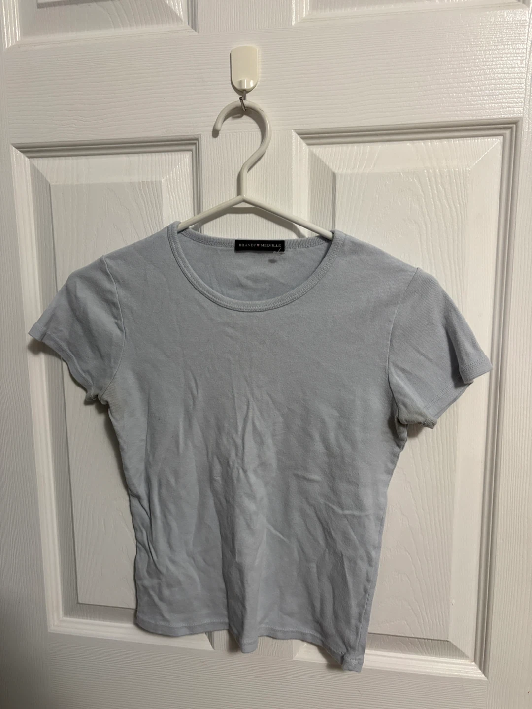 Brandy Melville Light Blue Top (One Size)
