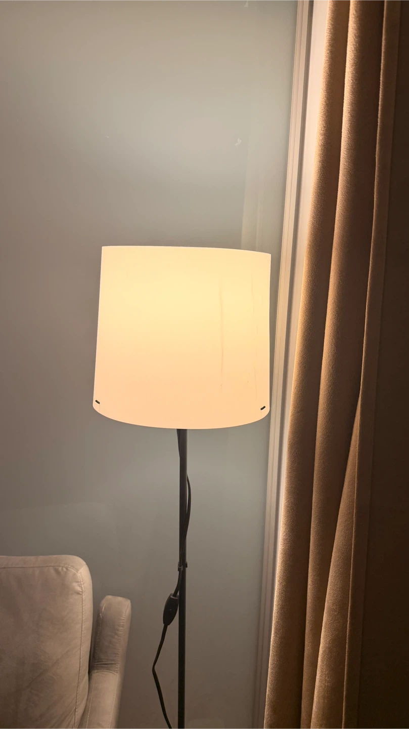 IKEA Floor lamp + bulb
