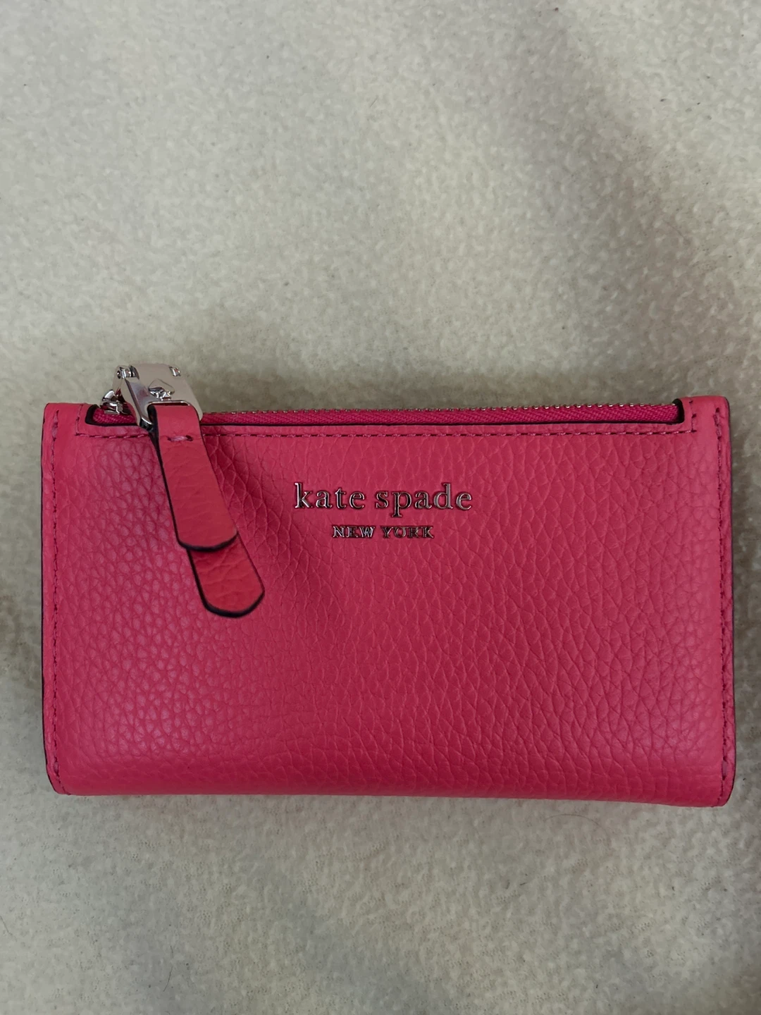 🥕 Kate Spade Peach Melba Small Slim Bifold Wallet