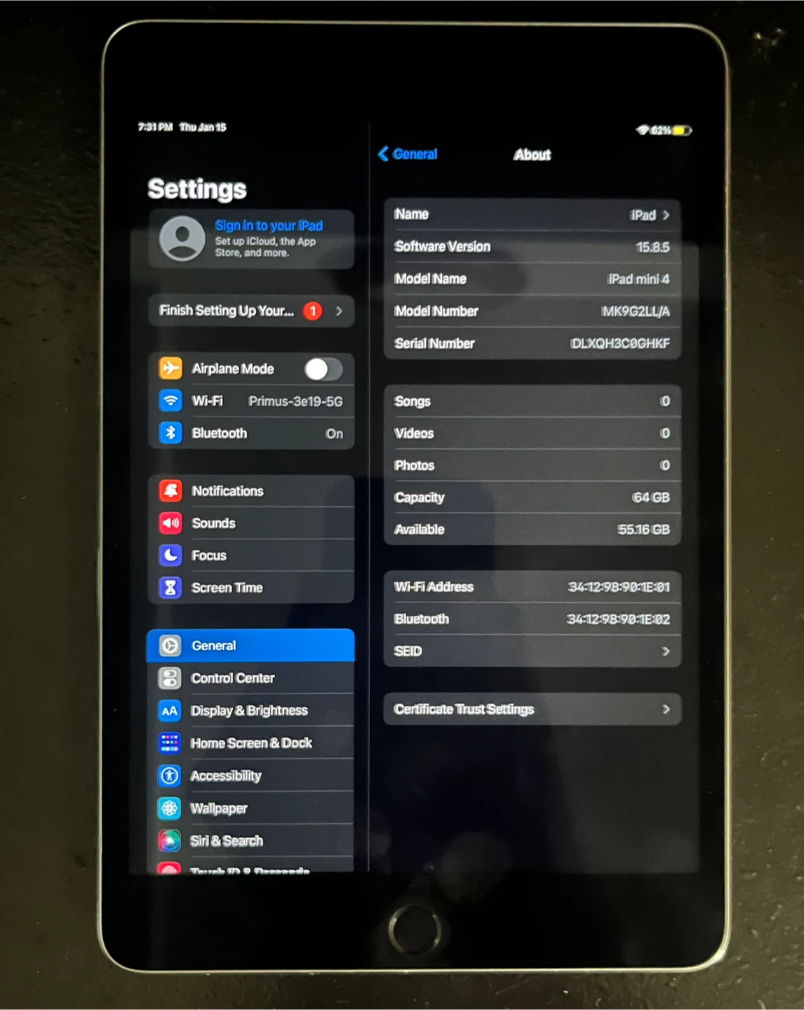 Apple iPad mini 4, 64GB - photo 3