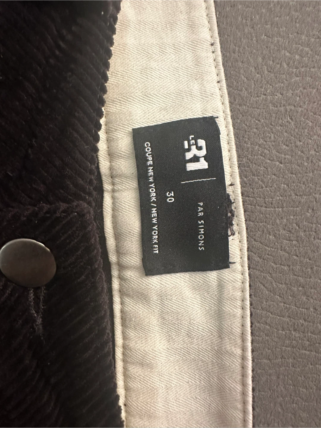 Mens Corduroy Pants Size 30 - photo 3