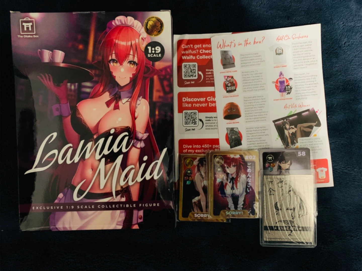 Otaku Box Miia Monmusu Lamia Maid 1:9 Anime Figure Sealed
