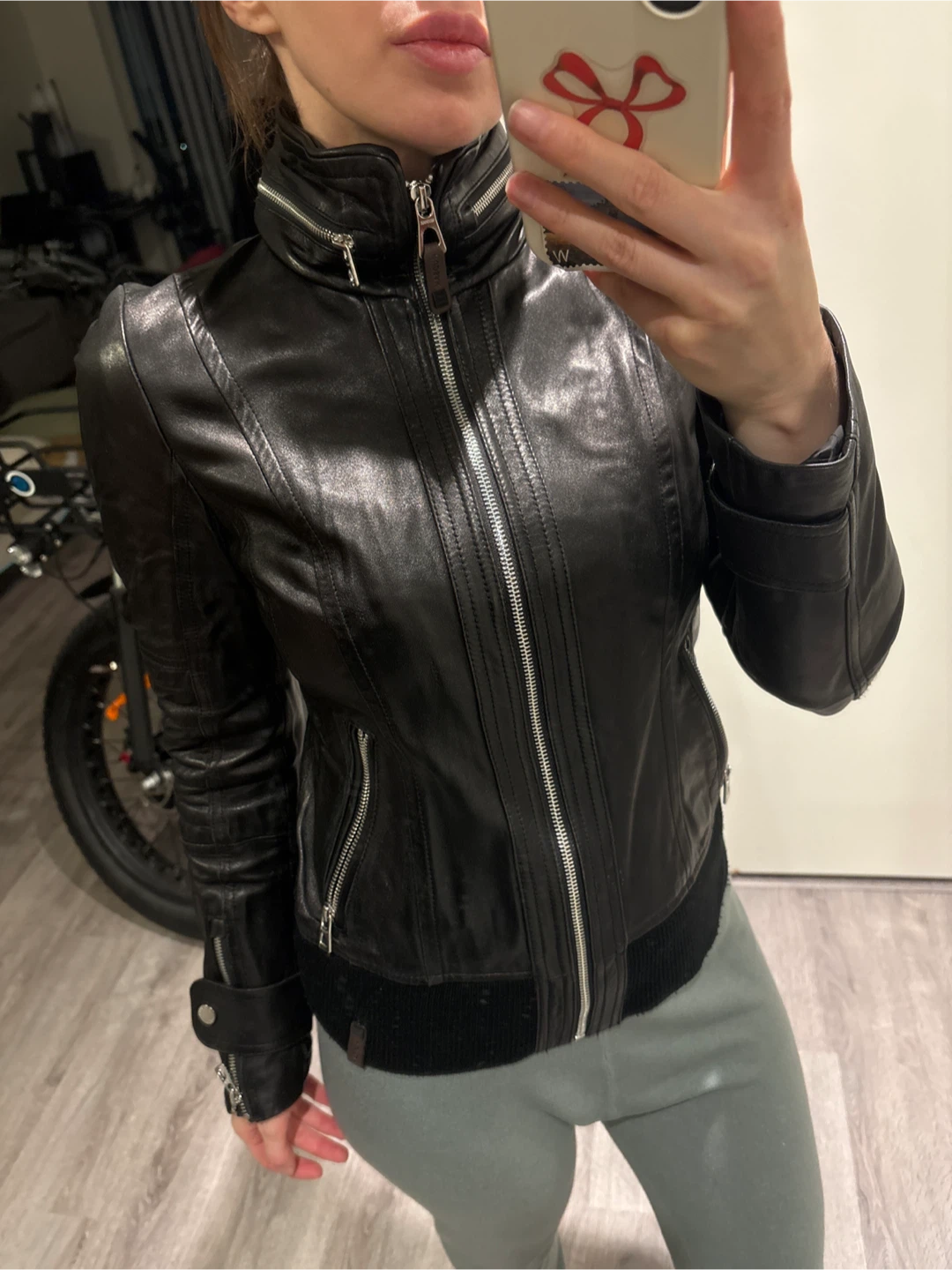 Rudsak Black Leather Jacket