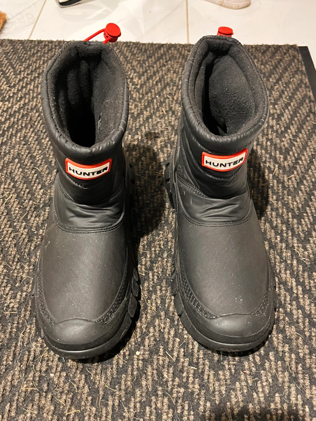 Hunter Snow Boots - US 7, Black