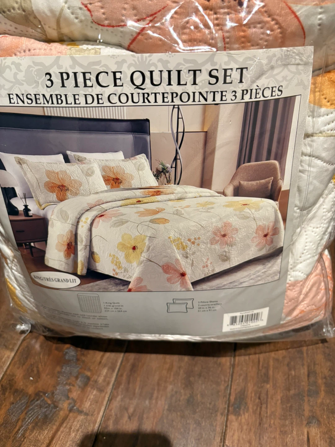 3 Piece Quilt Set - King Size - photo 3