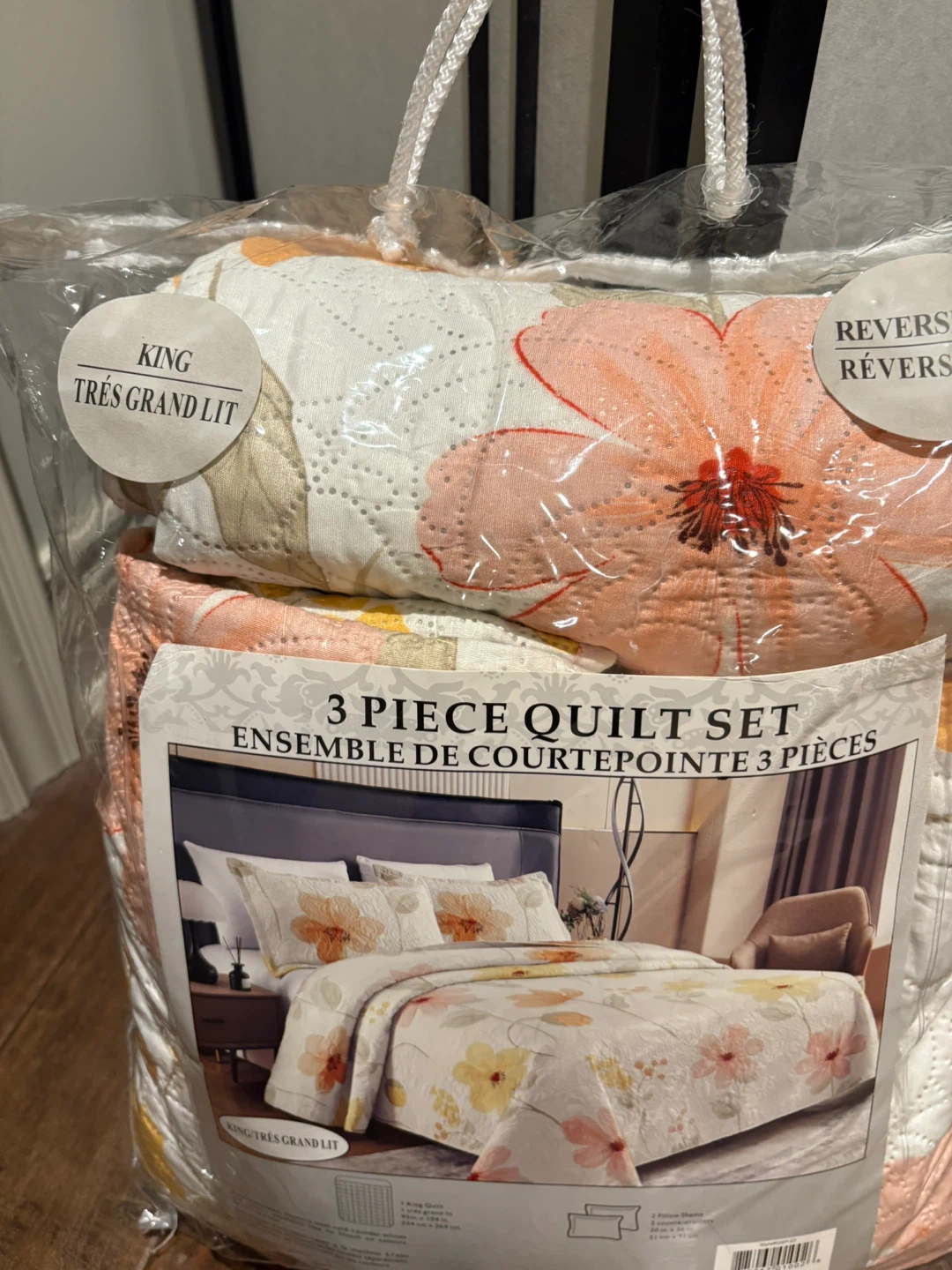 3 Piece Quilt Set - King Size - photo 2
