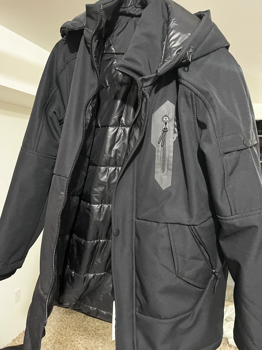 Gavazzi Black Winter Jacket - Size S