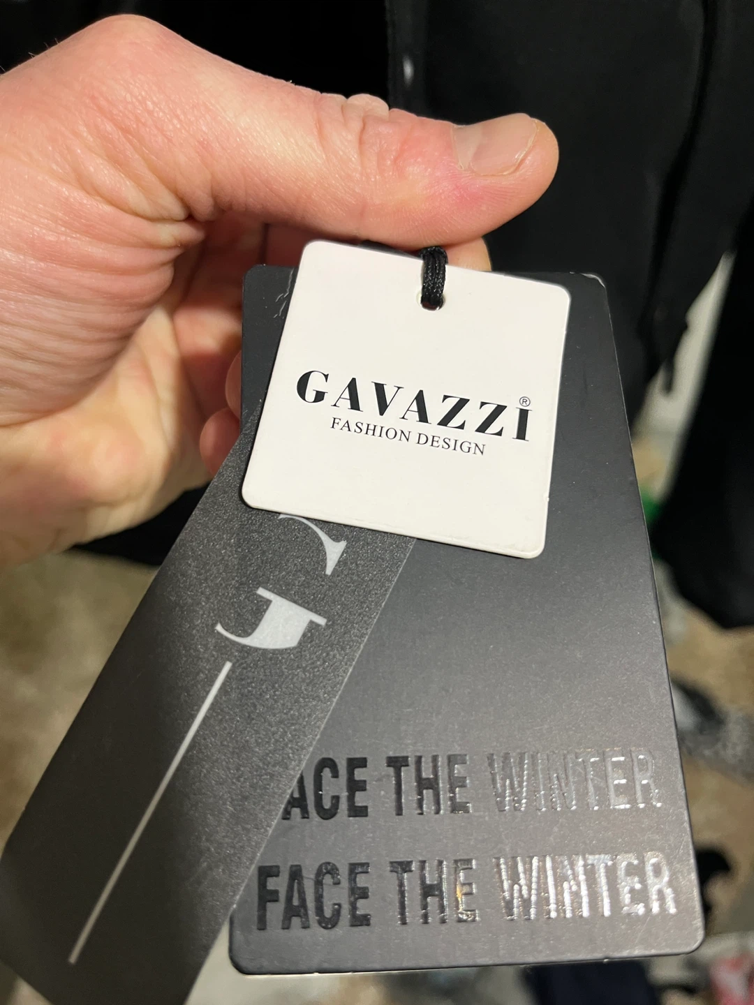 Gavazzi Black Winter Jacket - Size S - photo 2
