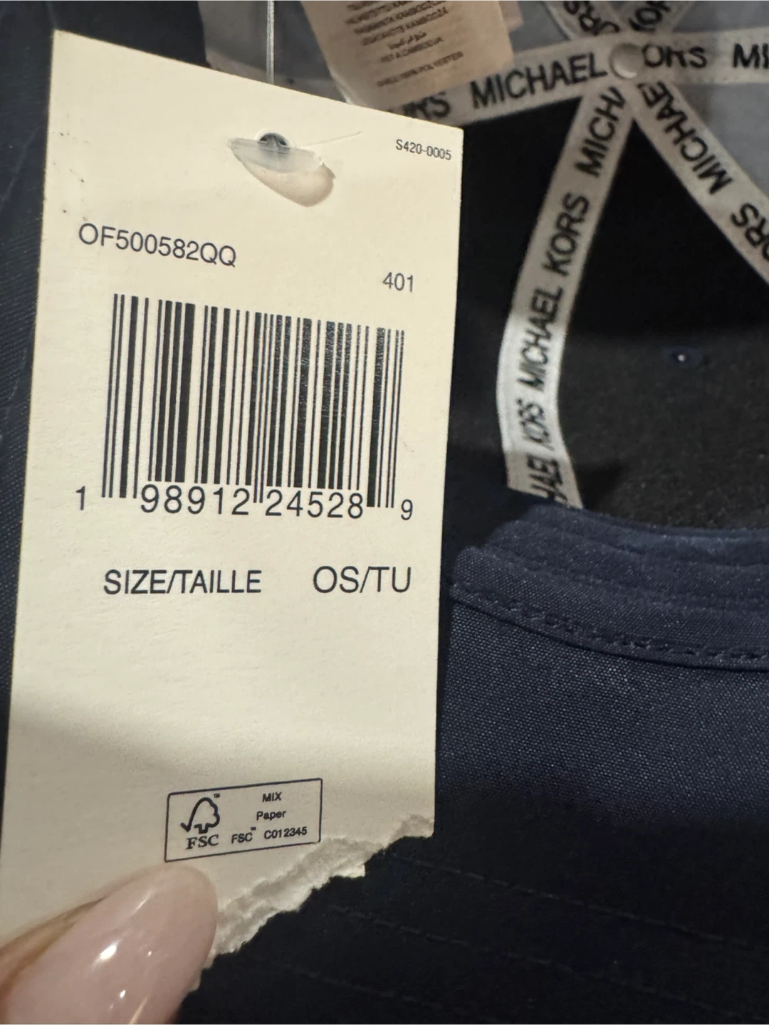 Michael Kors Hat  - Navy - photo 3