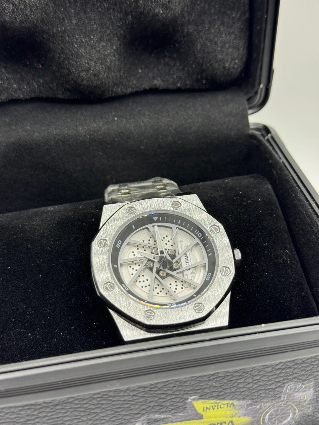 Invicta Speedway Rim Men's Watch - 42mm, Steel - photo 4