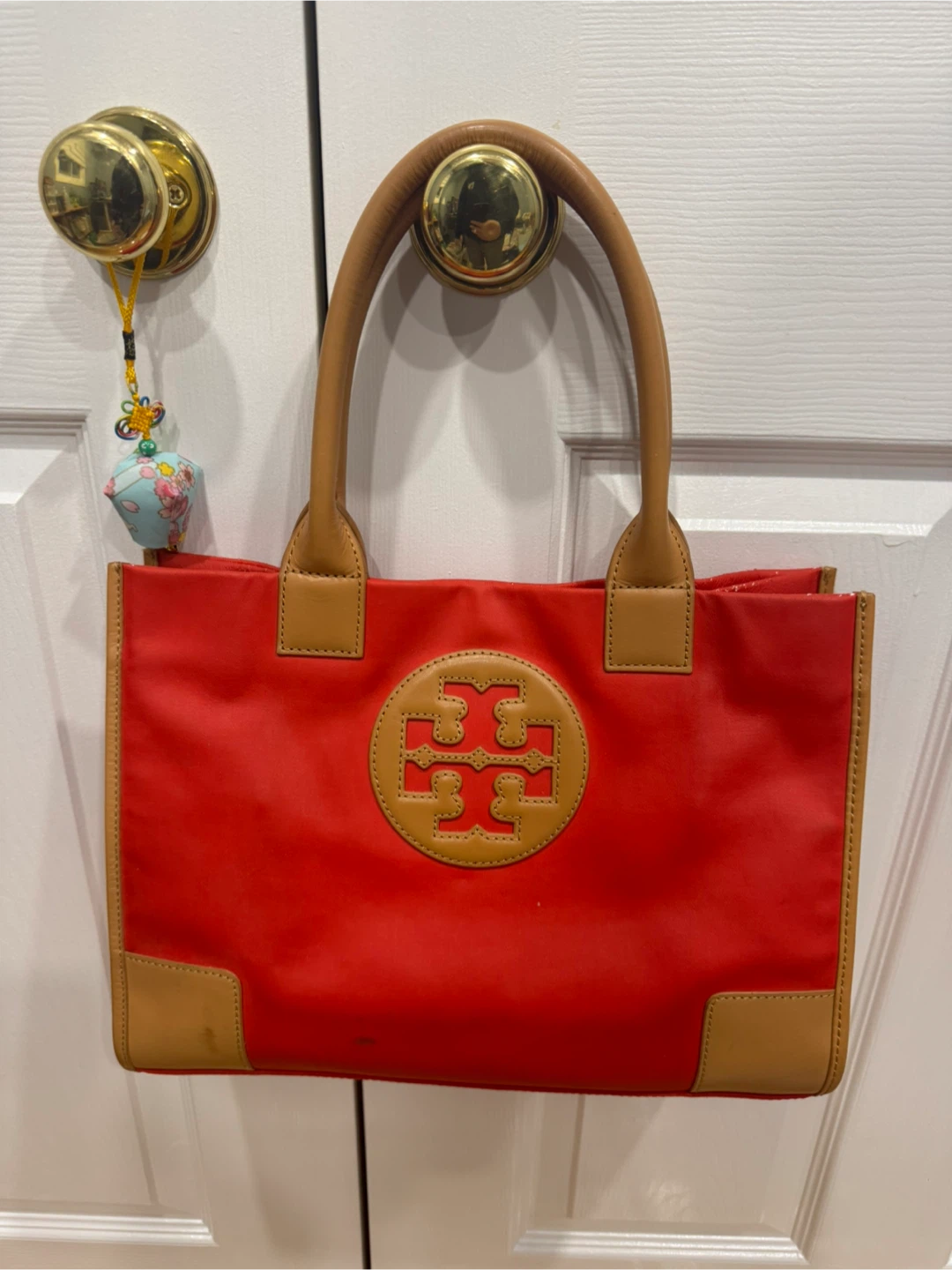 Tory Burch Red-Orange Bag / Purse