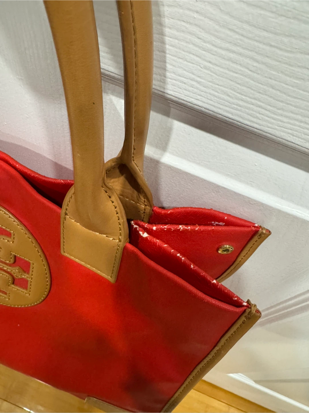 Tory Burch Red-Orange Bag / Purse - photo 2
