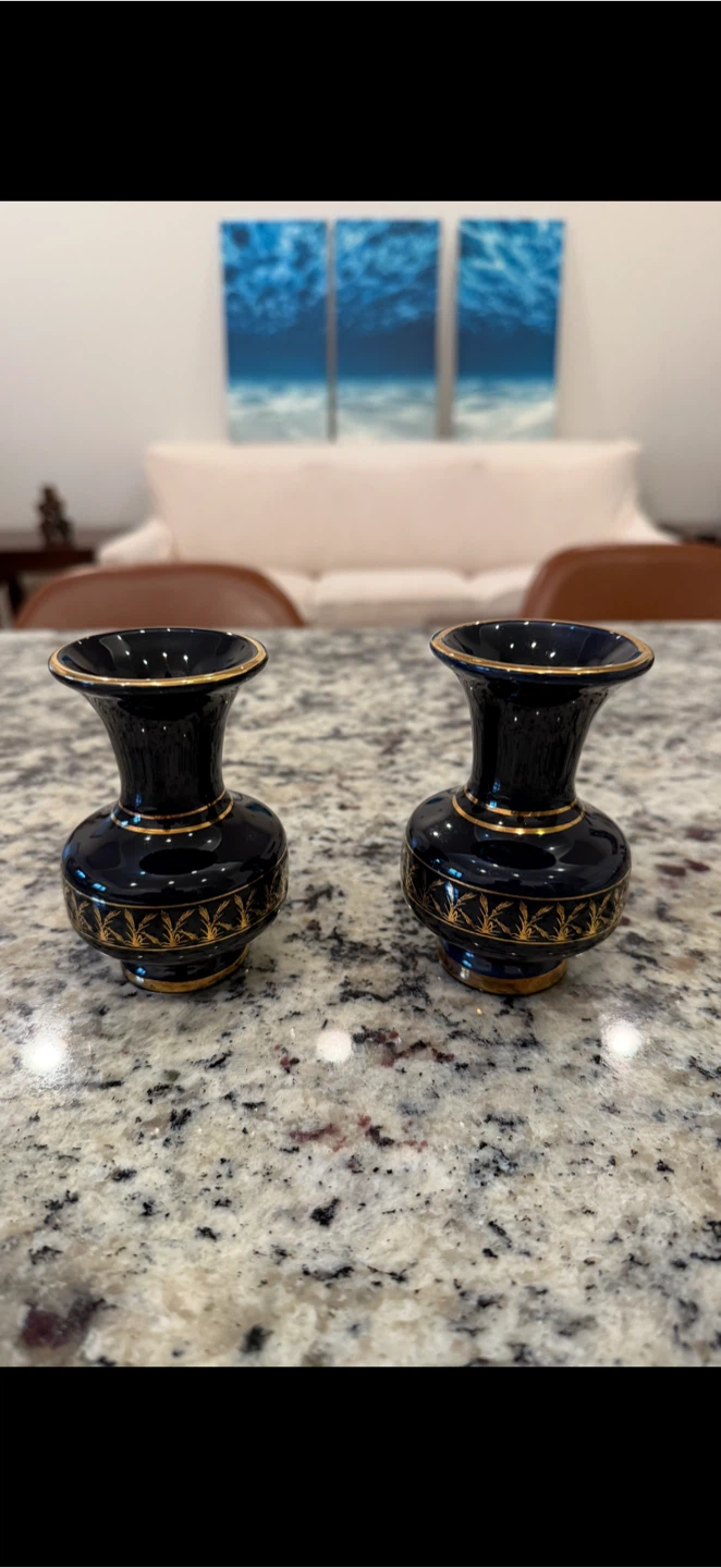 Greek decorative vases (set of 2)