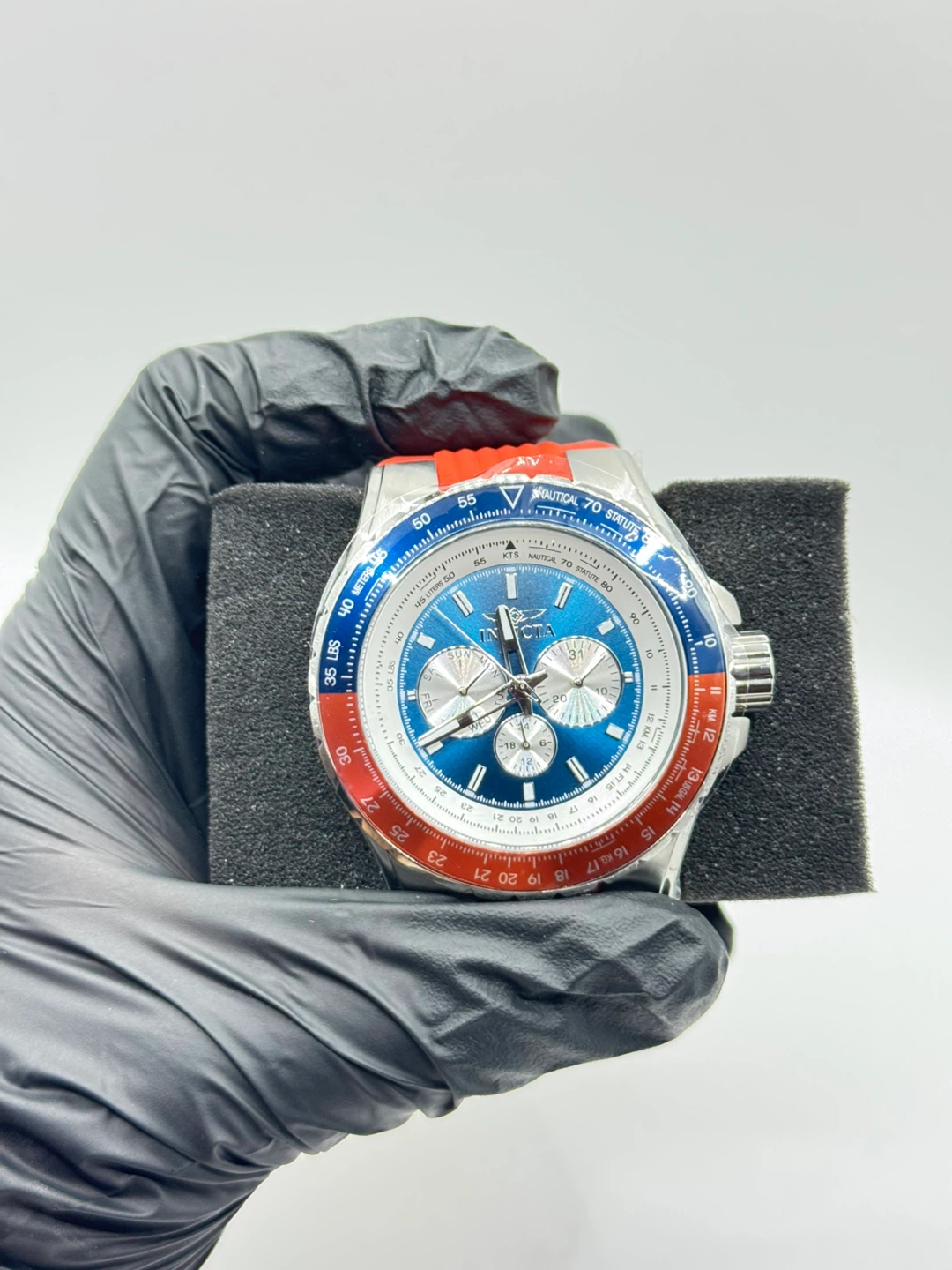 Invicta Watch - Blue, White & Red - photo 4