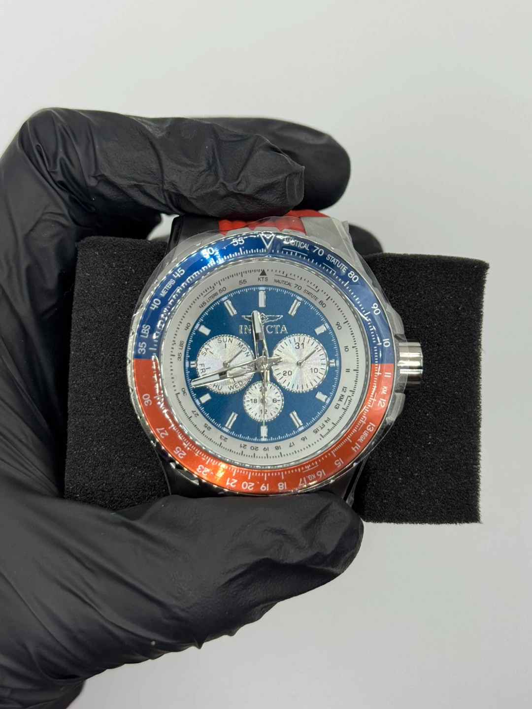 Invicta Watch - Blue, White & Red - photo 3