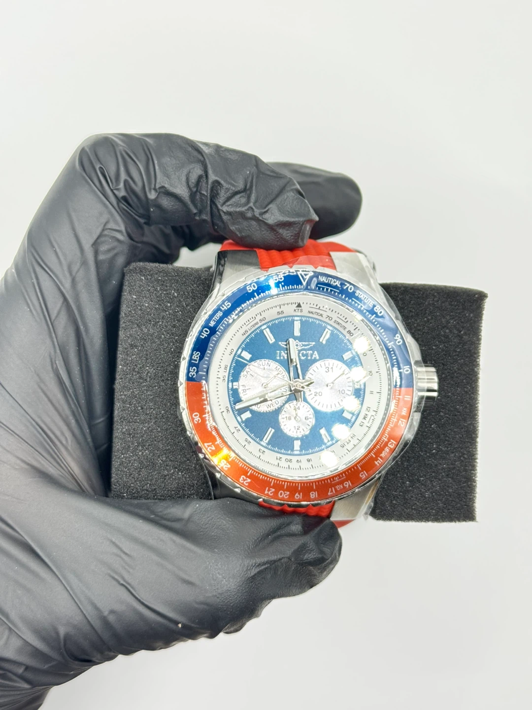 Invicta Watch - Blue, White & Red - photo 5