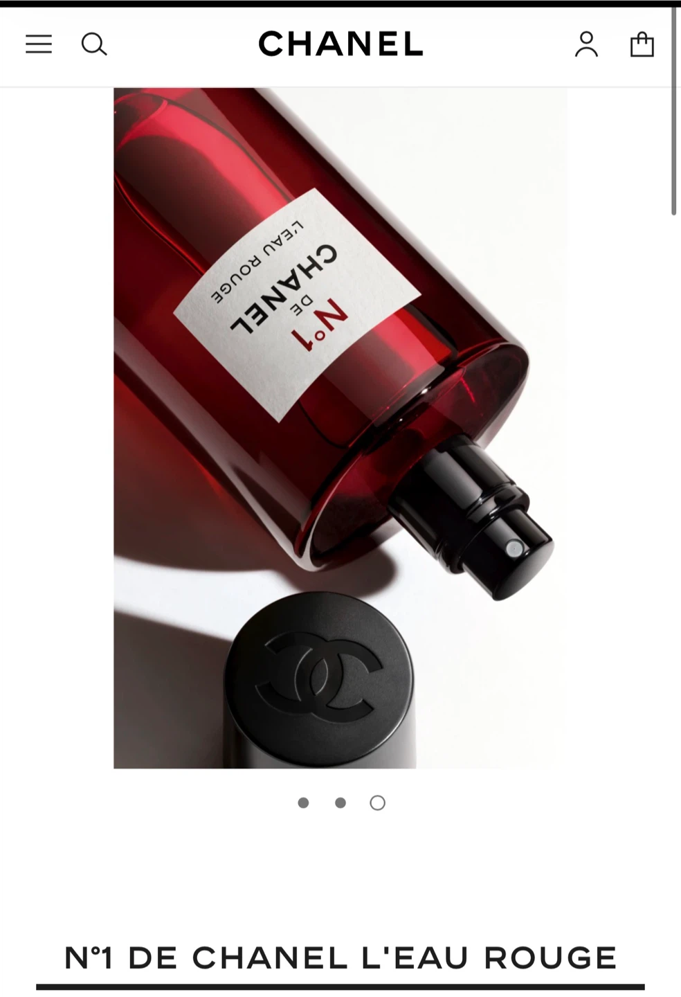 Chanel N°1 de Chanel L'Eau Rouge 100ml - photo 2