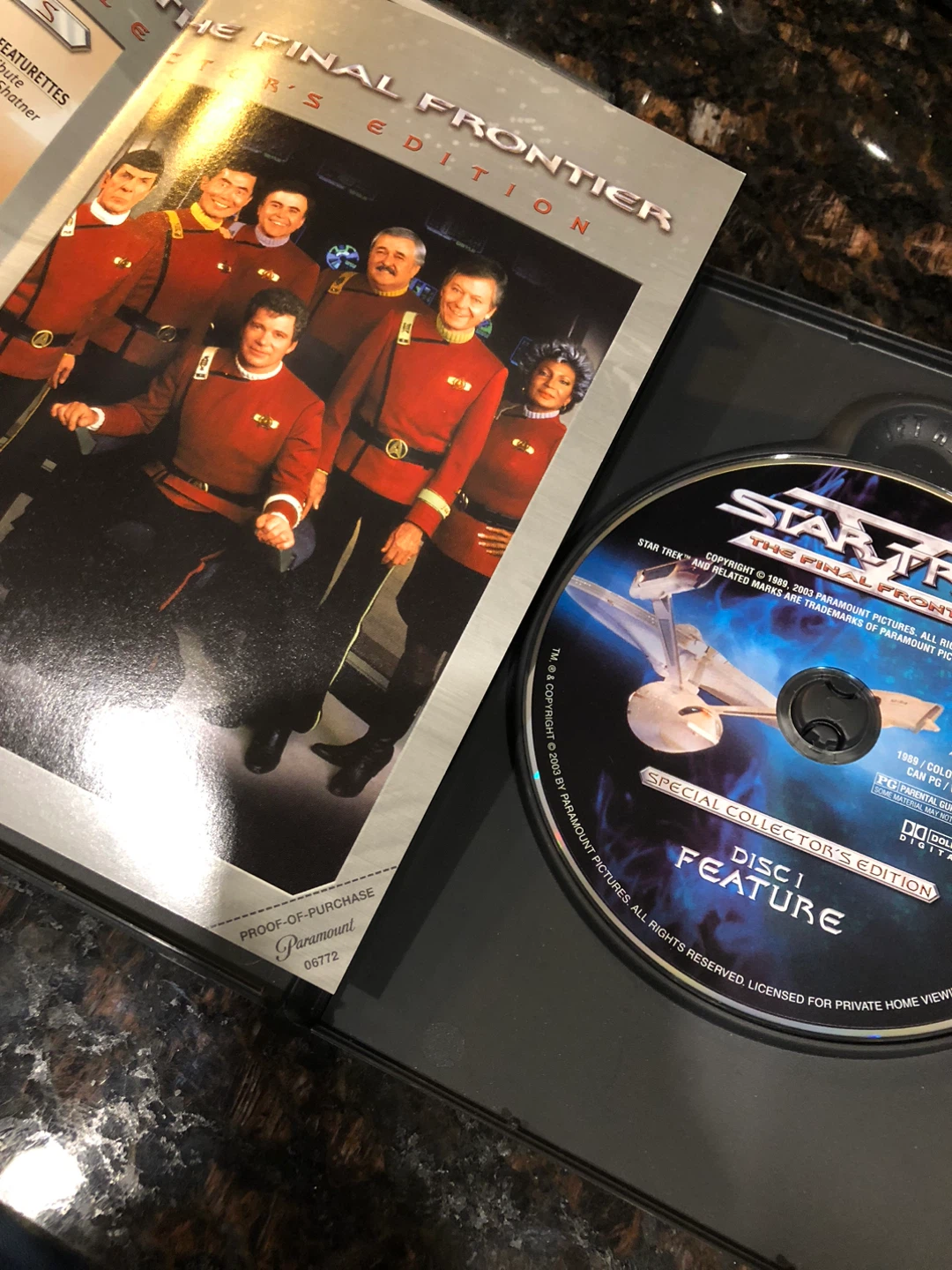 STAR TREK  “The final frontier” “The search for Spock” - photo 4