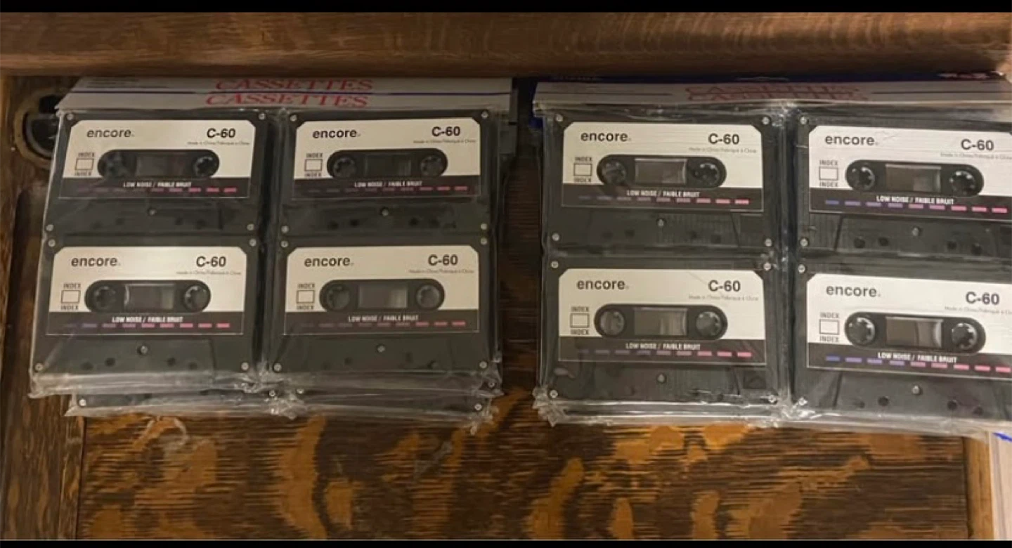 🥕Encore C-60 Cassette Tapes - 4 x 60 Pack - photo 2