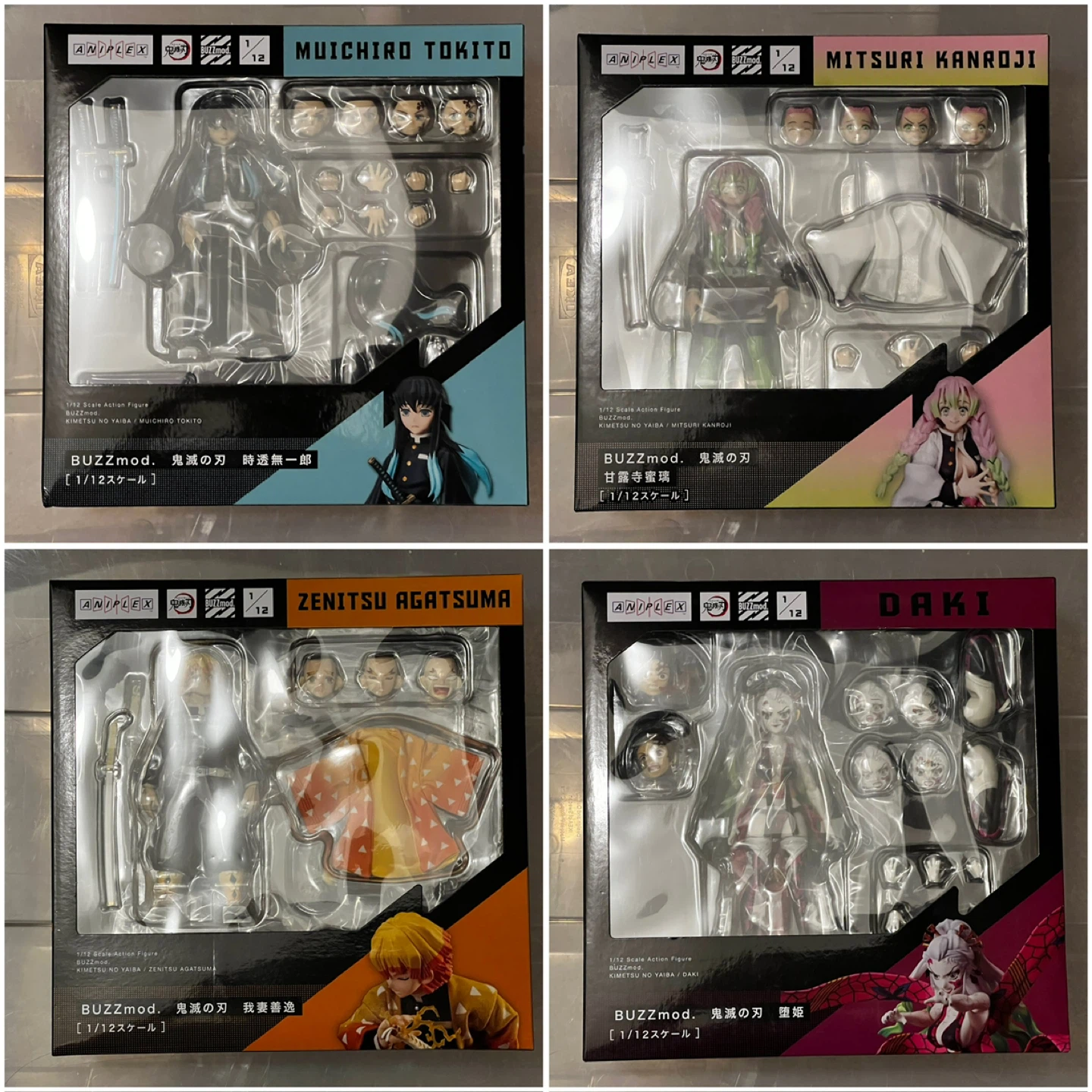 Demon Slayer BUZZmod 1/12 Scale Action Figures