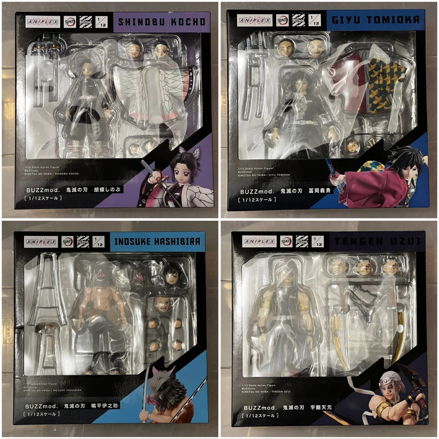 Demon Slayer BUZZmod 1/12 Scale Action Figures - photo 2