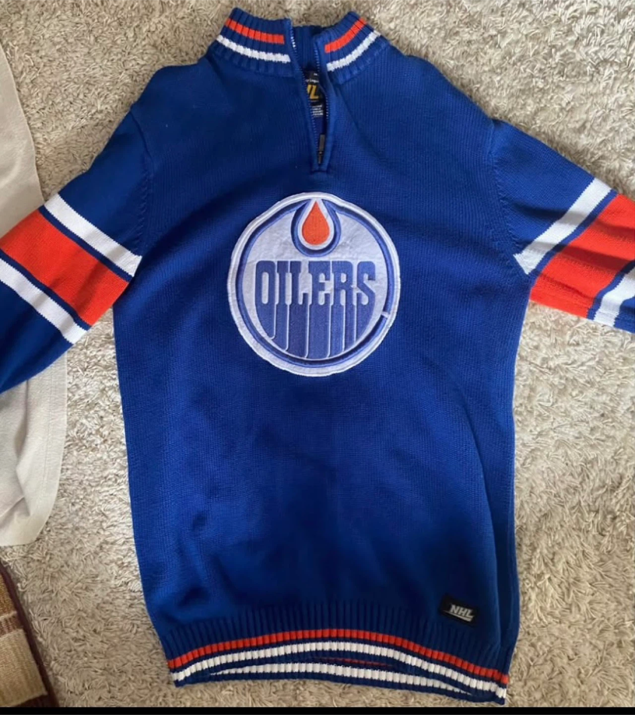 🥕NHL Edmonton Oilers Sweater - Size L/G
