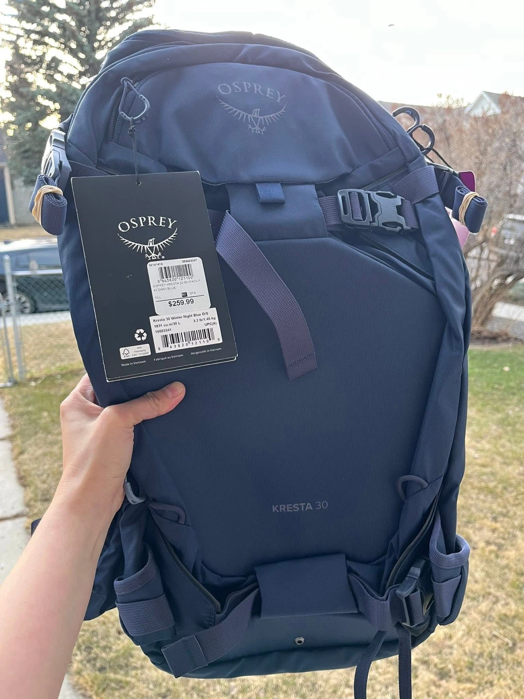 Osprey Kresta 30 Backpack - Night Blue - photo 4