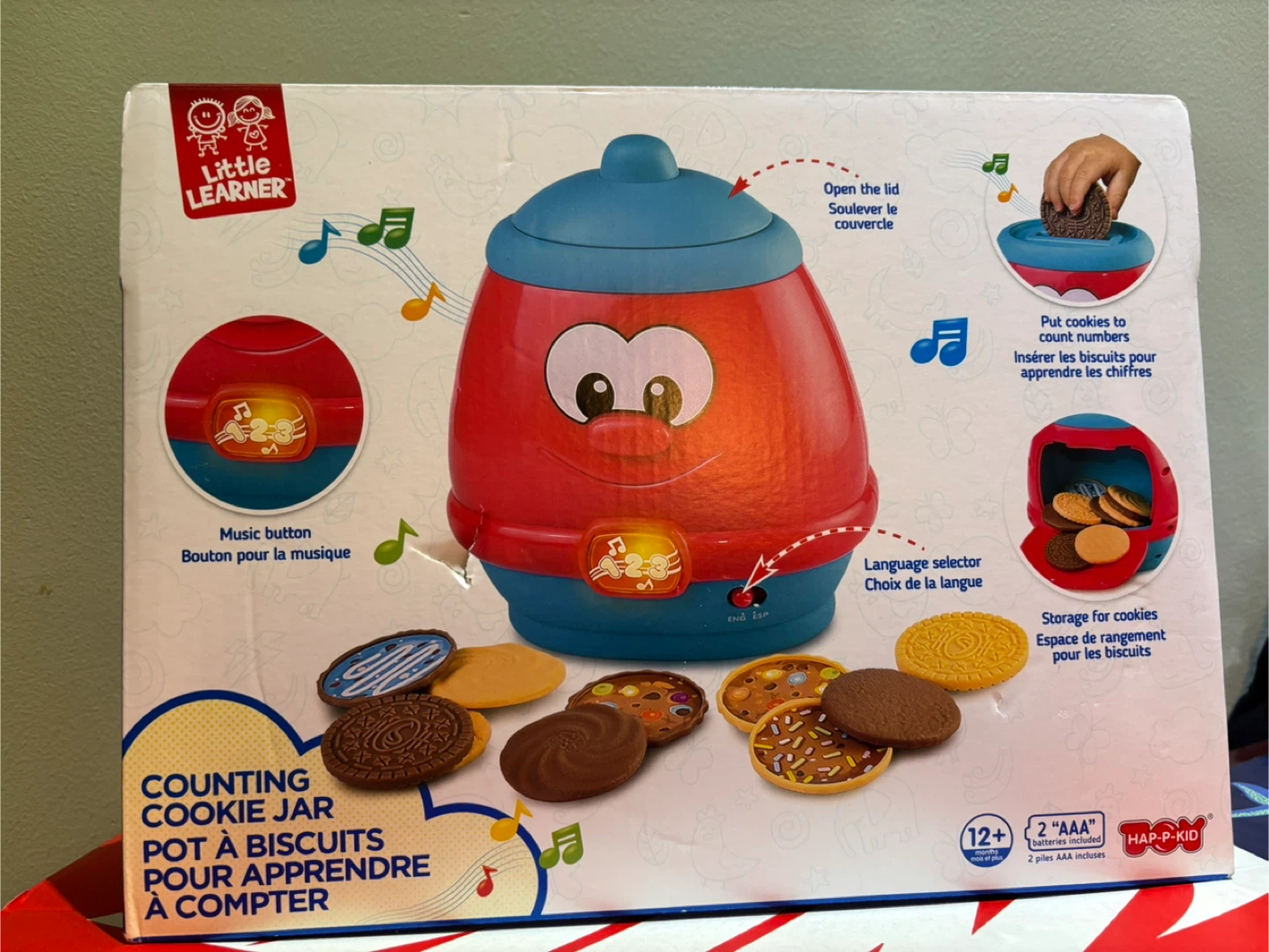 Little Learner Counting Cookie Jar Toy - New in Box! - photo 2