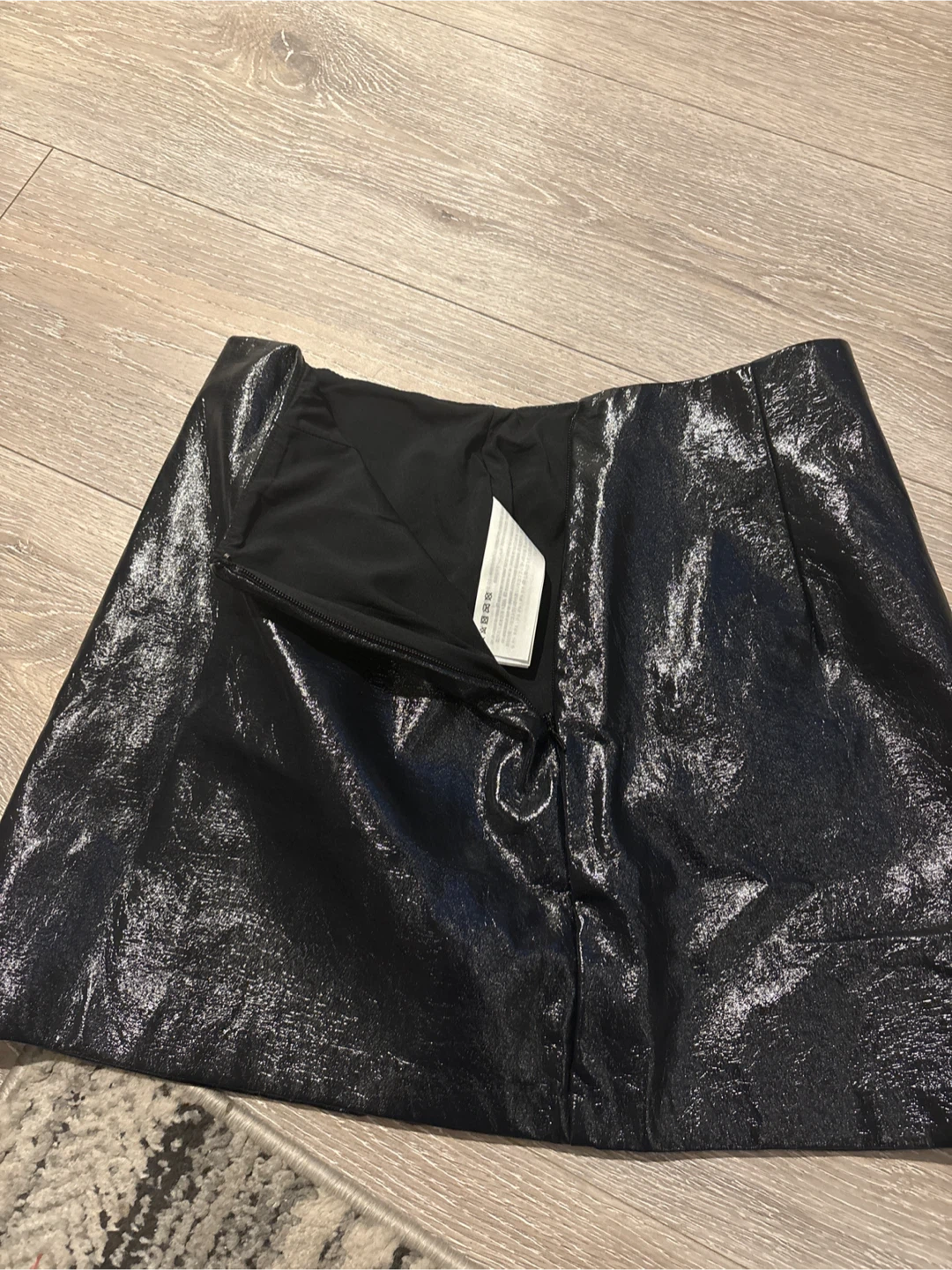 Abercrombie & Fitch Vegan Leather Skirt - Size M - photo 5