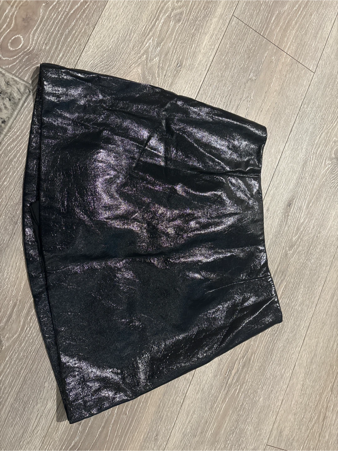 Abercrombie & Fitch Vegan Leather Skirt - Size M - photo 4