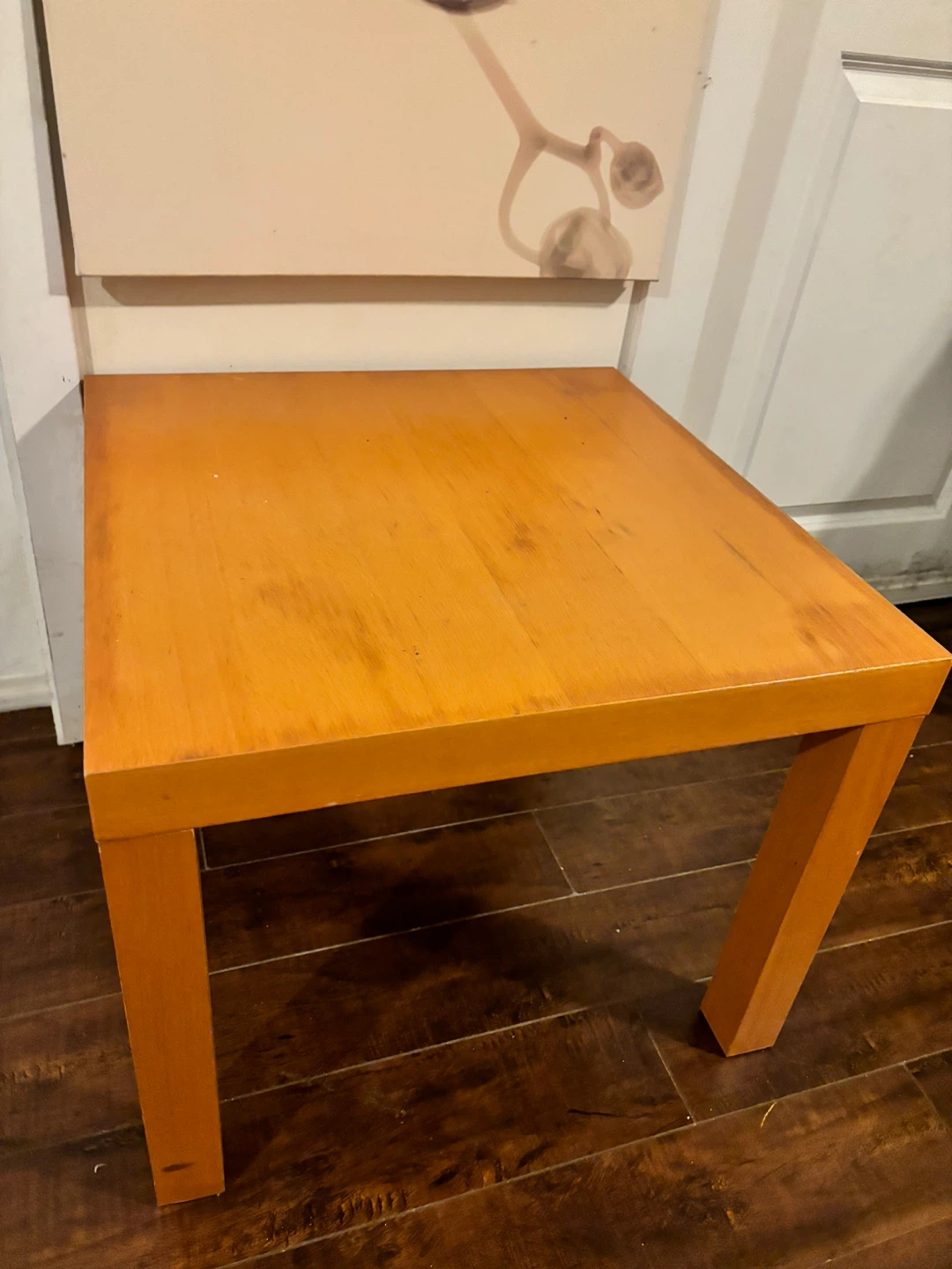 Coffee/Side table, golden 55x55 cm - photo 3