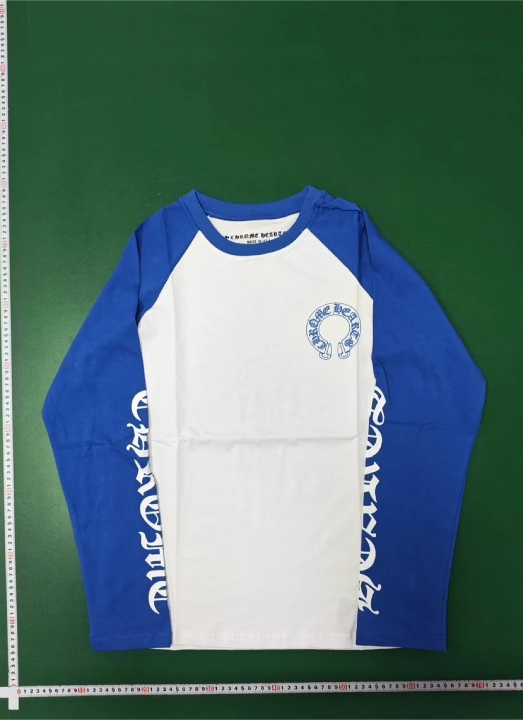Chrome Hearts Blue & White Long Sleeve - Size M