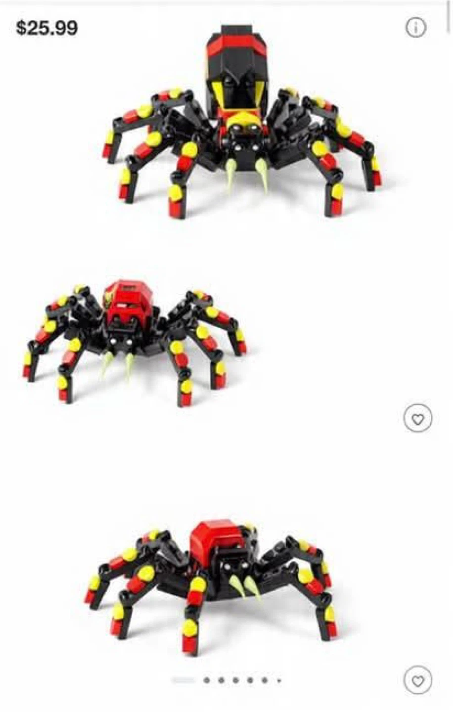 LEGO Creator 3-in-1 Spider Building Toy 31159 - photo 2