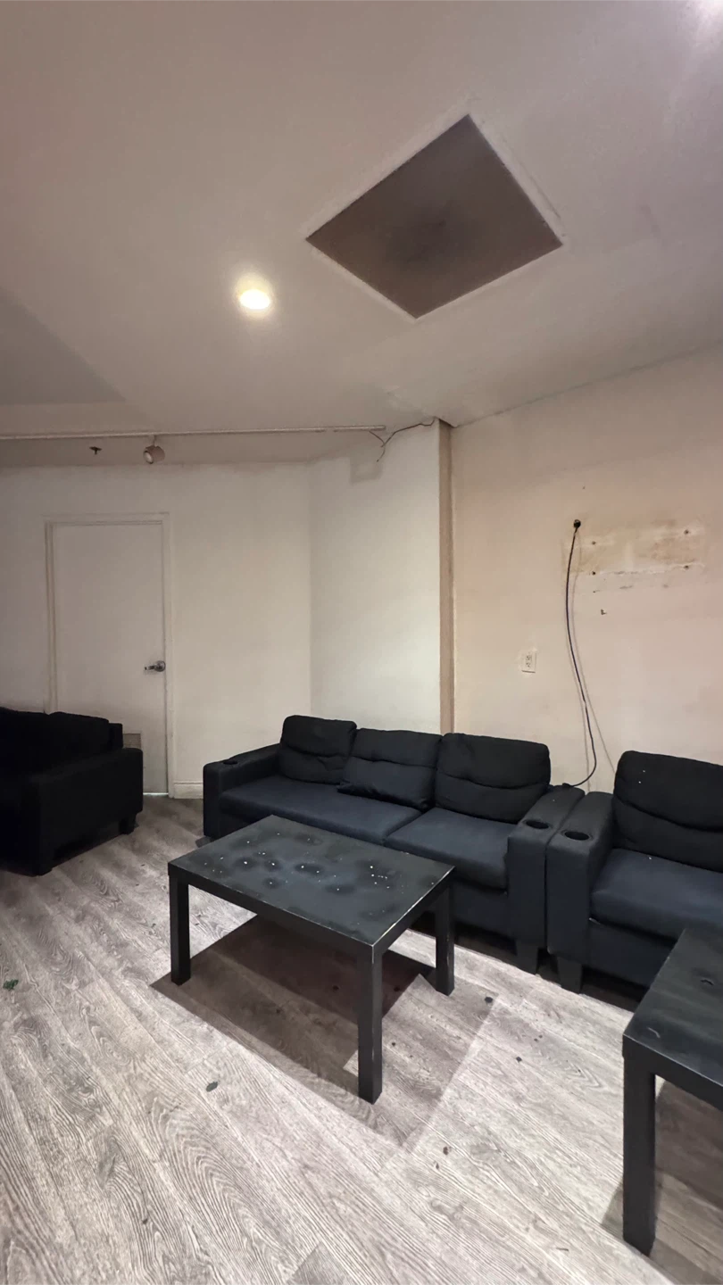Black Sofa Set - photo 3