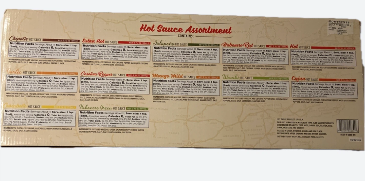 Roadhouse Road Trip Hot Sauce Assortment - photo 2