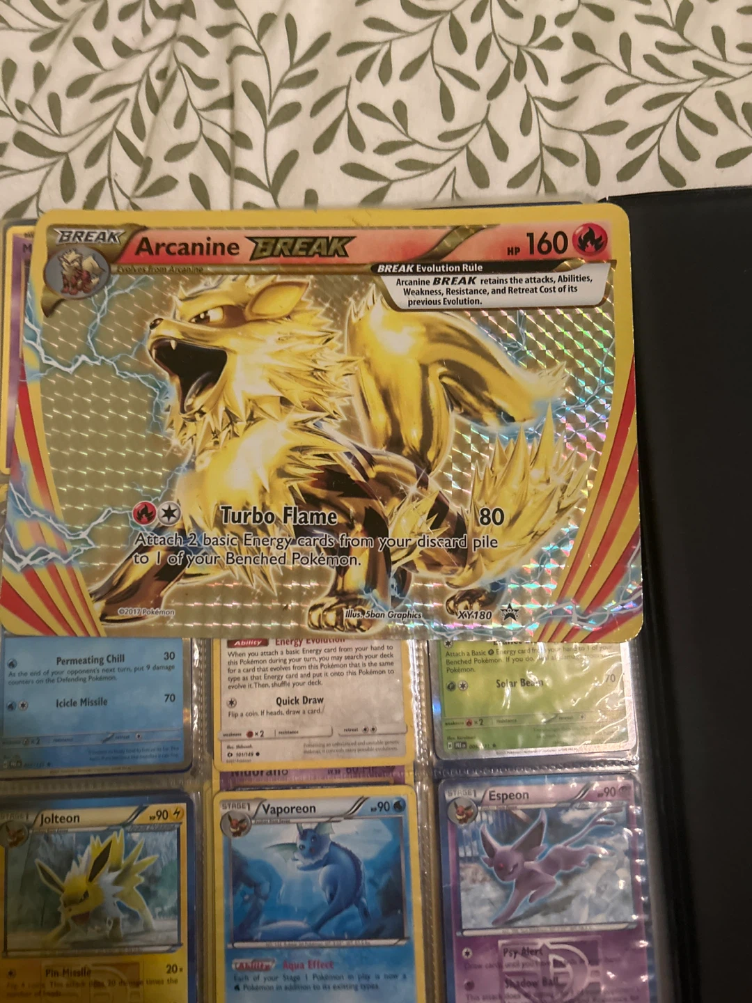 Arcanine BREAK Pokemon Card