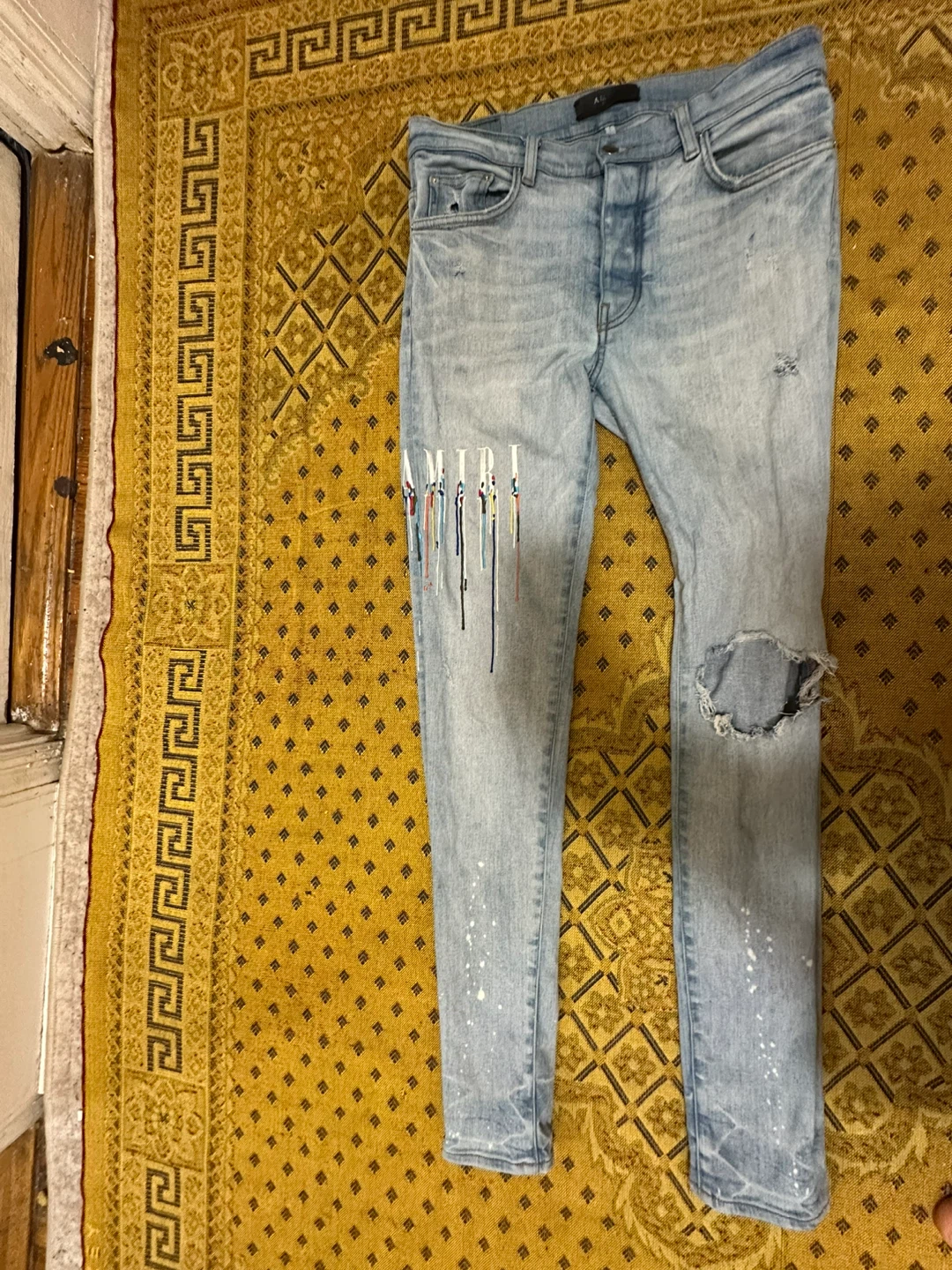 AMIRI MX1 Jeans - Distressed Denim - photo 2