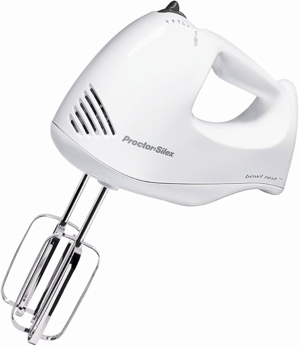 Proctor Silex Hand Mixer - White