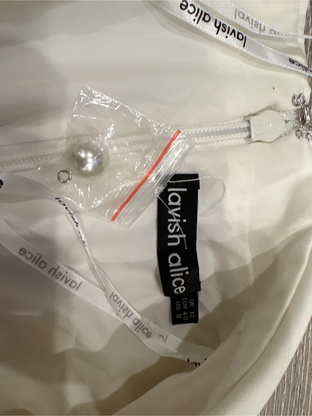 Lavish Alice White Blazer Dress - Size US 8 - photo 4
