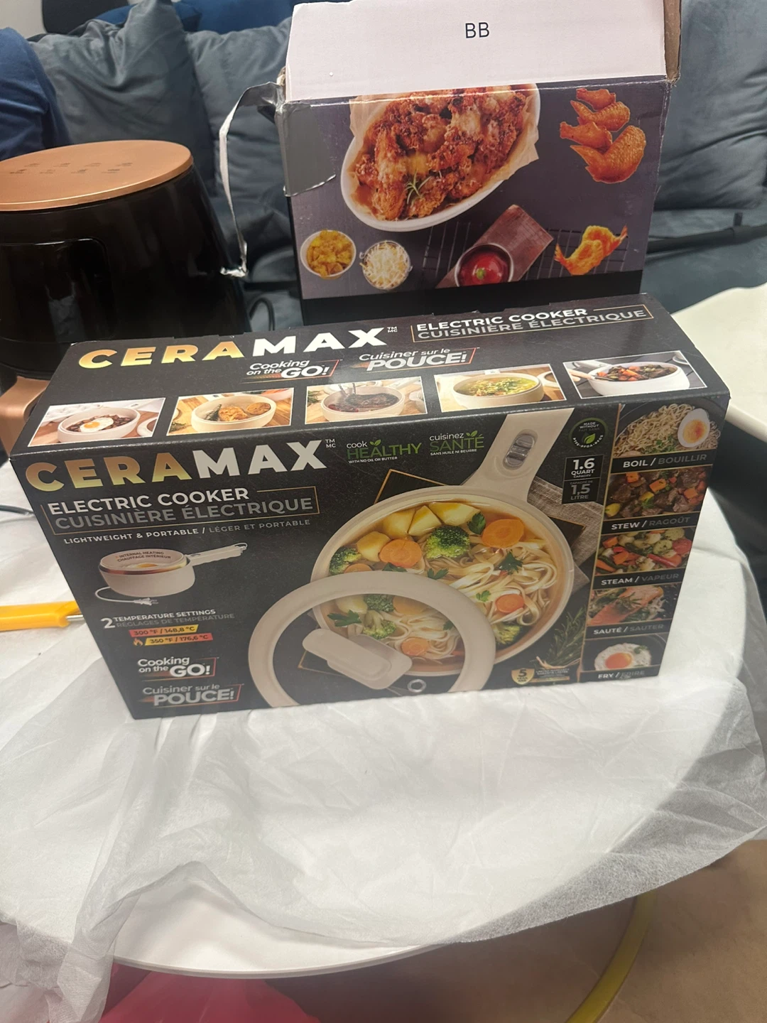 Ceramax Electric Cooker - New in Box! 🥕 - photo 2
