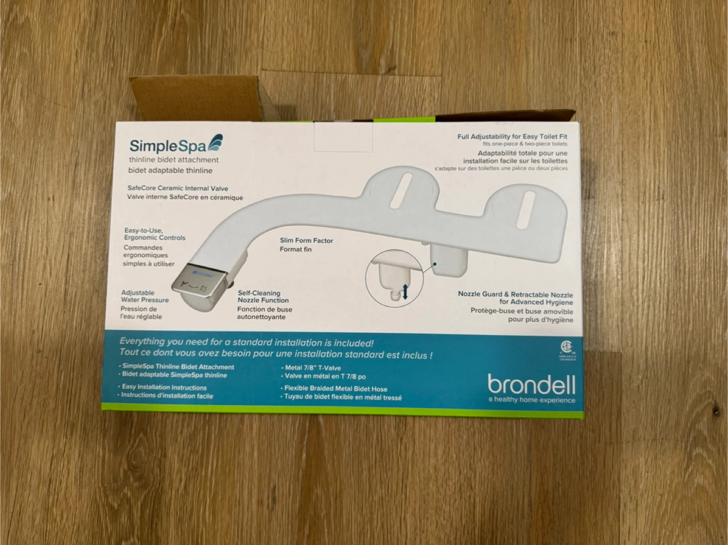 Brondell SimpleSpa Thinline Bidet Attachment - photo 2