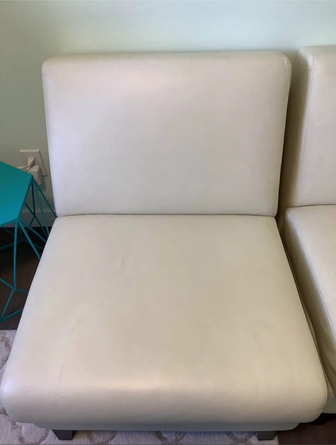 Flash Furniture Ivory Leather Chair X 2 - photo 4