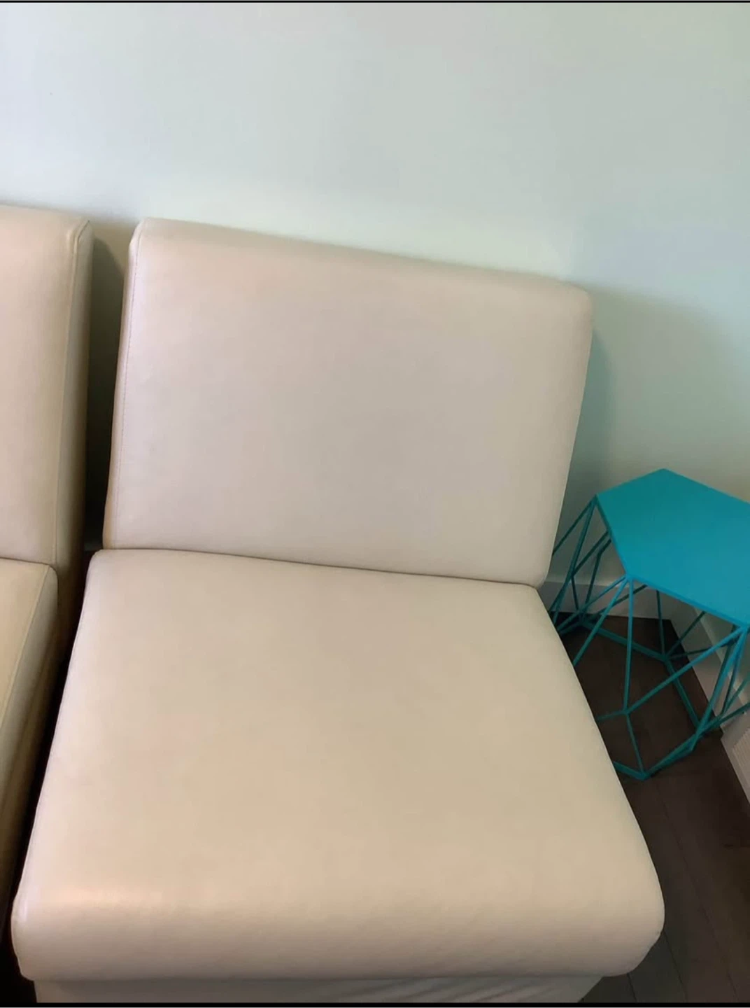 Flash Furniture Ivory Leather Chair X 2 - photo 3